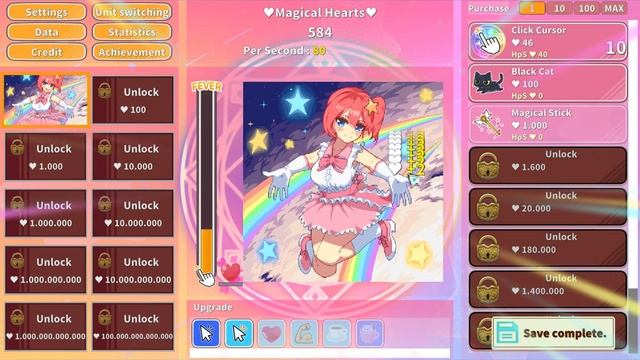 Magical Girl Clicker - PC gameplay - 2D naughty clicker idle game смотреть онлайн