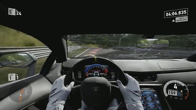 Forza Motorsport 7 Lamborghini Centenario LP770 4 2016 @ Nordschleife Nuerburgring смотреть онлайн