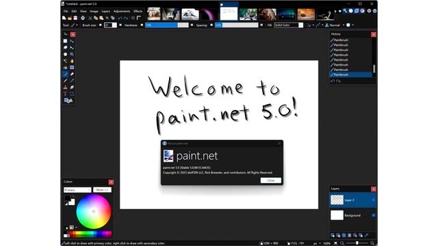 Image Editor Paint NET received the largest update 5 0 смотреть онлайн