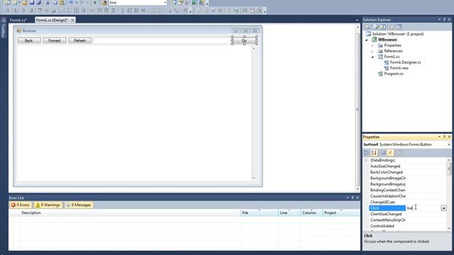 C# Tutorial Fifteen Web Browser смотреть онлайн