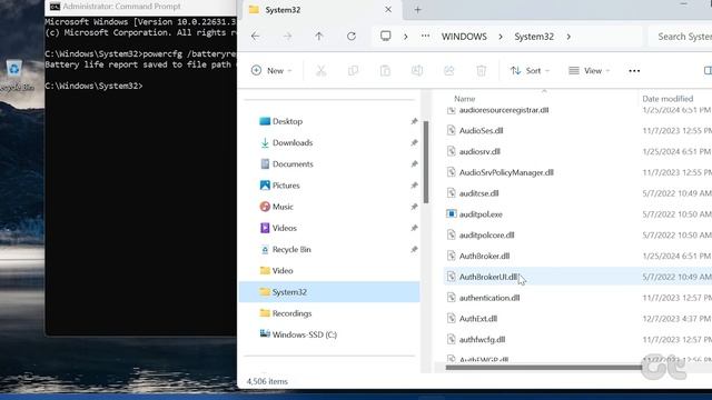 How to Get a Detailed Battery Report in Windows 11 | Check Battery Health & Other Important Details смотреть онлайн