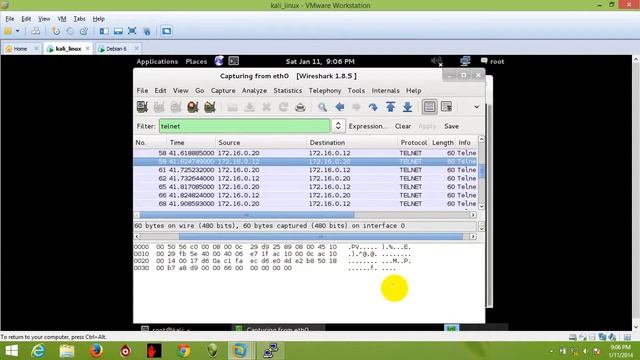 steal username and password with sniffing in wireshark смотреть онлайн