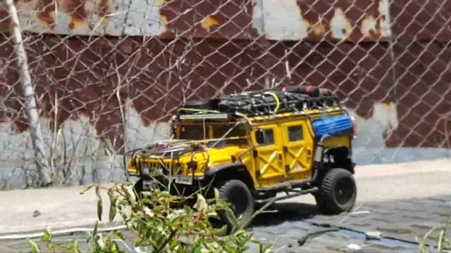 RC//HG P408,415 HUMMER//New Suspension System Test
