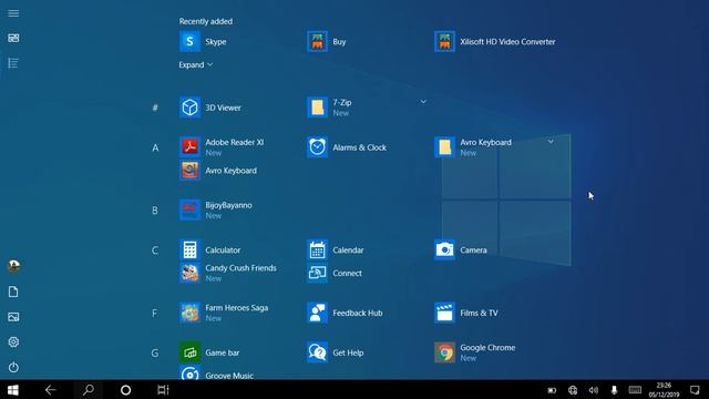 Win 10 switch between Desktop mode Tablet mode Start Menu Start Screen смотреть онлайн