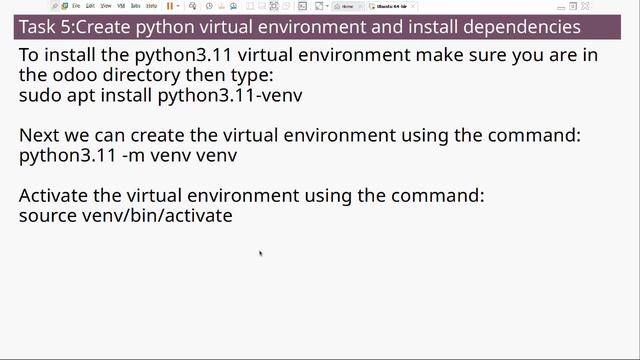 Установка ODOO на Ubuntu смотреть онлайн
