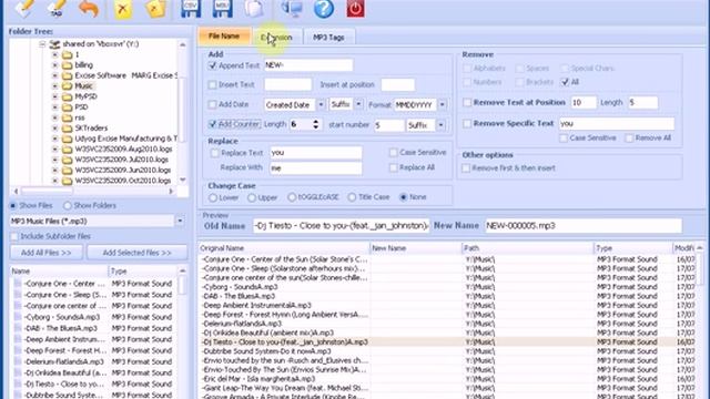 ExtraRenamer Demo - How to rename MP3 music, pictures and videos смотреть онлайн