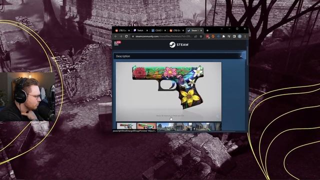 OhnePixel Reacts to a New Glock-18 Skin смотреть онлайн