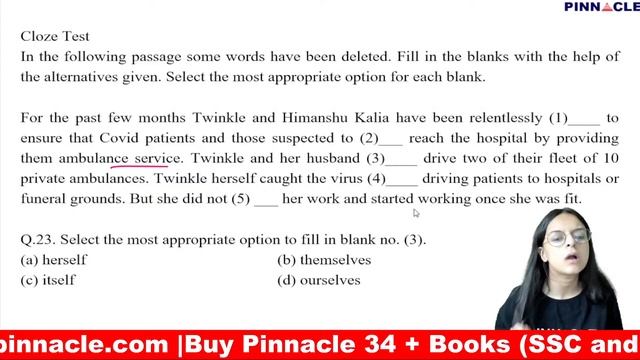 ∴English Mock paper discussion SSC CGL | CHSL | MTS | Pinnacle English 215 TCS ShiftWise Book∴ смотреть онлайн