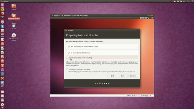 How To Install VirtualBox on Ubuntu and Create a VM running Ubuntu 13.04 смотреть онлайн