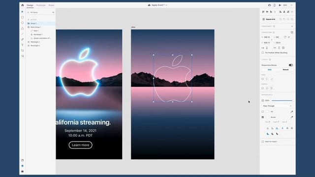 Recreate THIS Apple event design смотреть онлайн