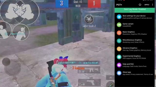 PGT Pro GFX 3.0 Version Best Setting 💯🚀| PGT Plus New Update Best Setting | PGT Plus Latest Version