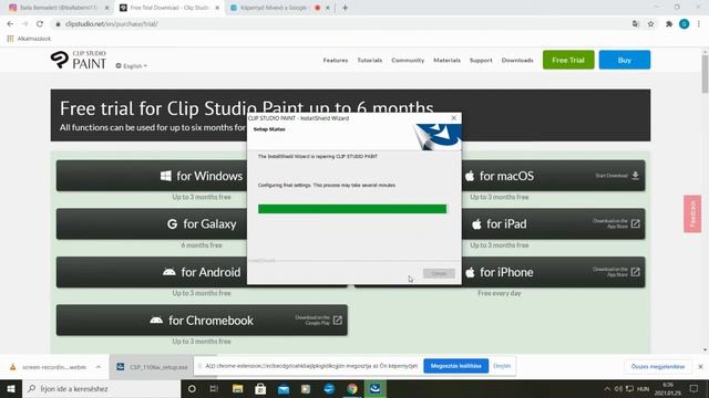 TUTORIAL Clip studio paint download and installatio смотреть онлайн