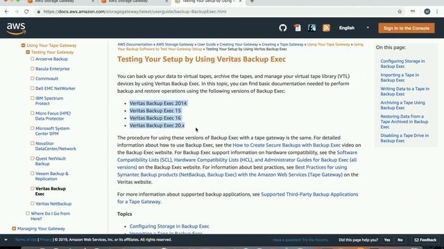 AWS Tape Gateway Integration with Amazon S3 Glacier Deep Archive смотреть онлайн