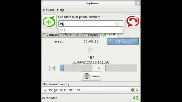Een oproep doorschakelen met LinPhone смотреть онлайн