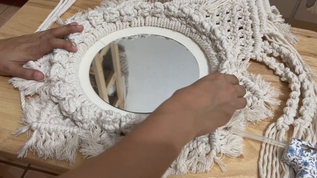 Big Macrame Wall Hanging | Macrame Mirror | Tutorial смотреть онлайн