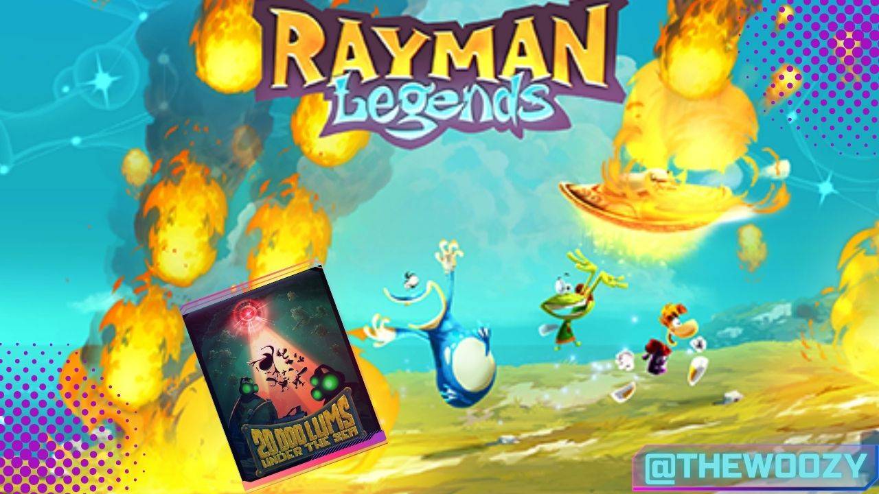 Rayman Legends - Рейман Легендс прохождение - 20000 люмов под водой смотреть онлайн