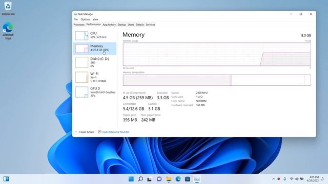 Task Manager. Windows 11. смотреть онлайн