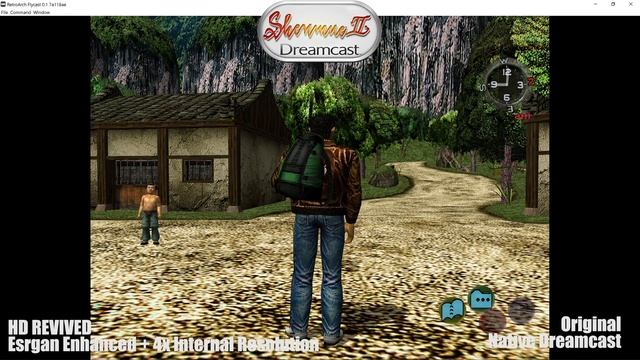 Shenmue II 4K Flycast Esrgan + AI Color Sample Preview смотреть онлайн