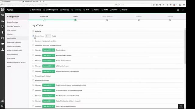 How to log a ticket in ServiceDesk Plus when a fault is detected in OpManager? смотреть онлайн