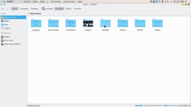 ArchLinux +KDE Plasma 5.10 + Icones MacOS смотреть онлайн
