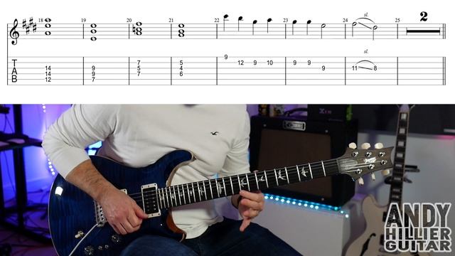 How to play Fire Force - Opening Theme Inferno Guitar Tutorial смотреть онлайн