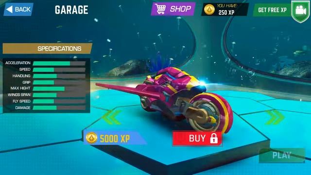 Floating Underwater Moto Underwater bike Stunts: Ramp Racing-Gameplay Android free games смотреть онлайн