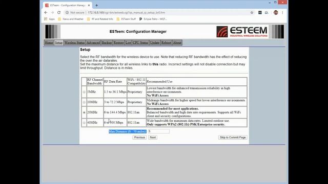 ESTeem Training - Part 5 - Wireless Ethernet Bridge and Mesh Networking смотреть онлайн