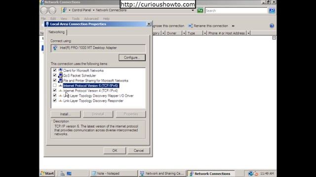 Windows 2008 Server - IP address configuration смотреть онлайн