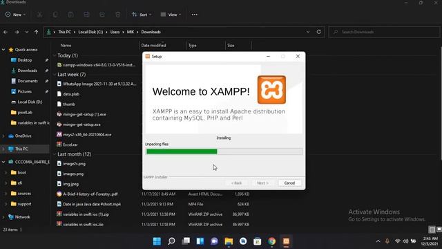 How to Install XAMPP - XAMPP Installation On Windows 11 смотреть онлайн