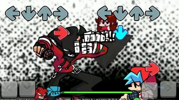 FNF | AGOTI MOD GAMEPLAY | PARASITE FULL COMBO IN ANDROID