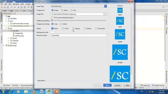 Change Launcher Logo of Application in Android Studio - Short & Quick Way смотреть онлайн
