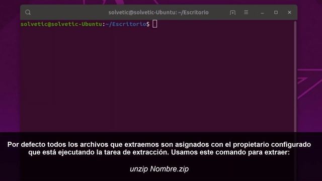 Comandos para comprimir y descomprimir ZIP archivos en Linux смотреть онлайн
