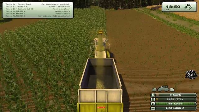 LS13 | Wildbach Tal V2.2 | Claas Jaguar 685 SL Teil 2 - Gameplay HD смотреть онлайн