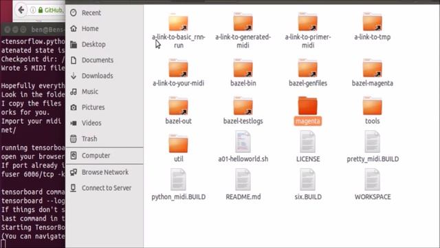 Google Magenta Setup on linux смотреть онлайн