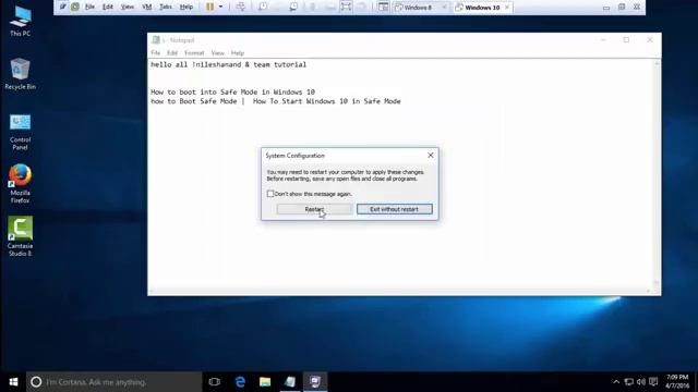 how to boot into safe mode on windows 10 pc смотреть онлайн