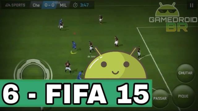 OS 15 MELHORES JOGOS DE FUTEBOL PARA ANDROID/IOS DE TODOS OS TEMPOS. смотреть онлайн