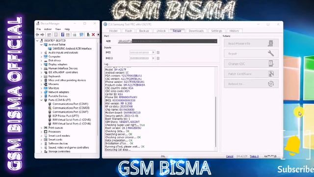 (Z3X Test Report) Samsung A21s SM-A217F Repair imei Support Android 11 /Binarys U1/U2/U3/U4/U5/U6/U смотреть онлайн