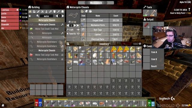 Shroud Playing 7 Days to Die (P1) смотреть онлайн