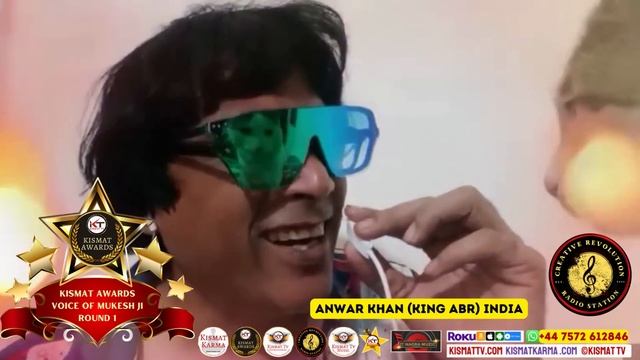 Kismat TV Competition 2022 - Voice of Mukesh Ji Round 1- Anwar Khan смотреть онлайн