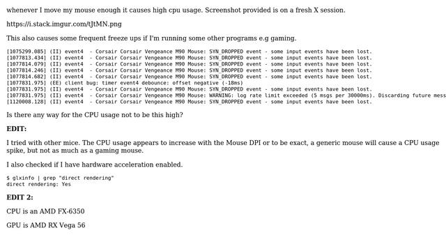 Ubuntu: Xorg: High CPU Usage (94%) on Moving Mouse (Ubuntu 18.04) смотреть онлайн