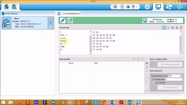 xBee AT command mode смотреть онлайн