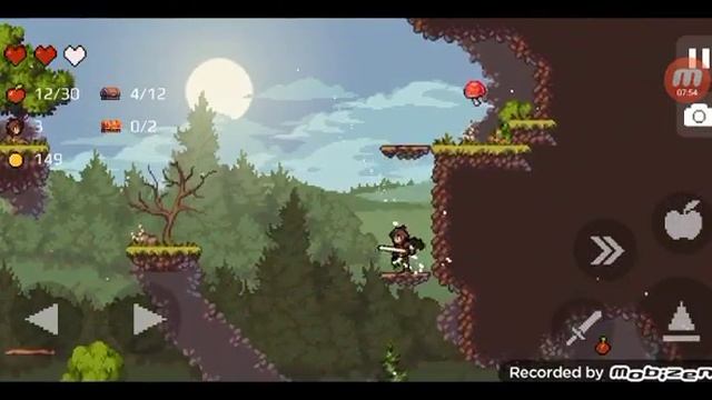 Играю в новую крутую игрушку Apple Knigt смотреть онлайн