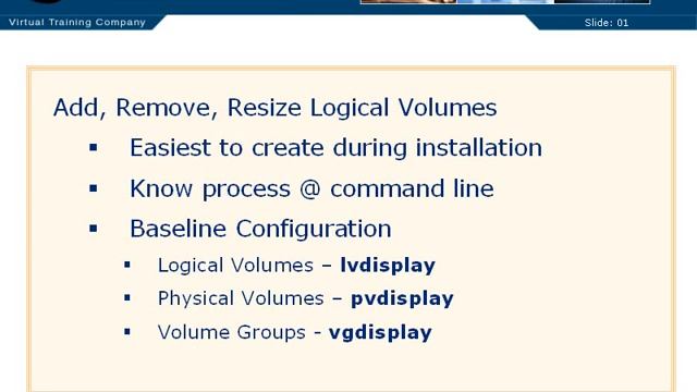 04 Add, Remove, & Resize Logical Volumes смотреть онлайн