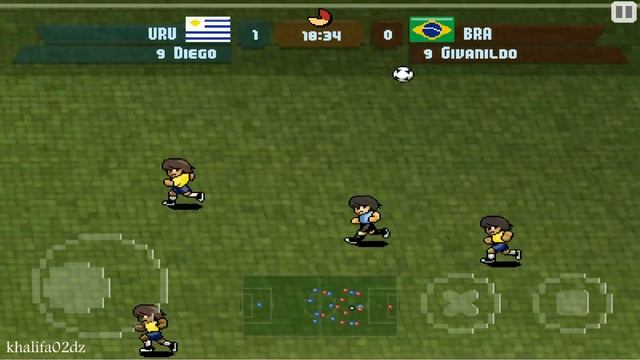 Pixel Cup Soccer - Gameplay (Android) смотреть онлайн