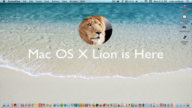 Mac OS X Lion is Here смотреть онлайн