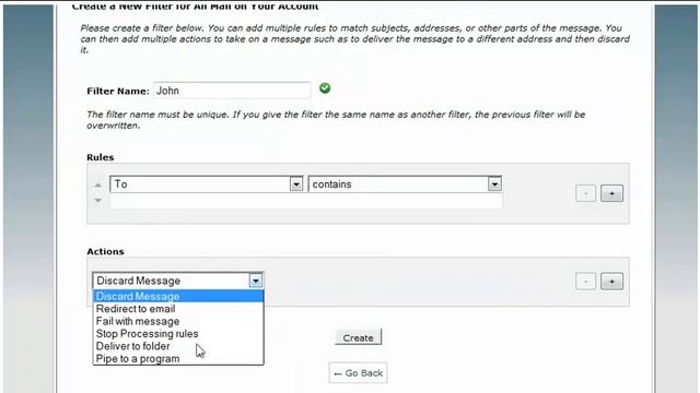 How to setup email filters in cPanel 11.32 x3 (2012) смотреть онлайн