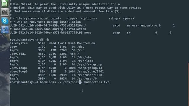 Ajuda Linux - Dia 512 - Checando Bad Blocks no Linux смотреть онлайн
