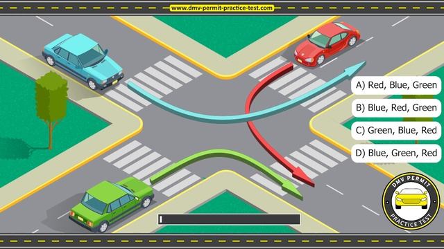 Which car has the right of way? Understand and Resolve this common Right-of-way driving rule смотреть онлайн