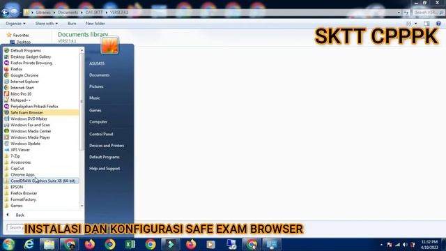 INSTALASI DAN KONFIGURASI SAFE EXAM BROWSER CPPPK MODERASI BERAGAMA | WINDOWS 7 смотреть онлайн