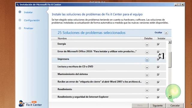 solucionar errores con windows fix it center смотреть онлайн